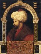 Gentile Bellini Sultan Muhammad ii painting